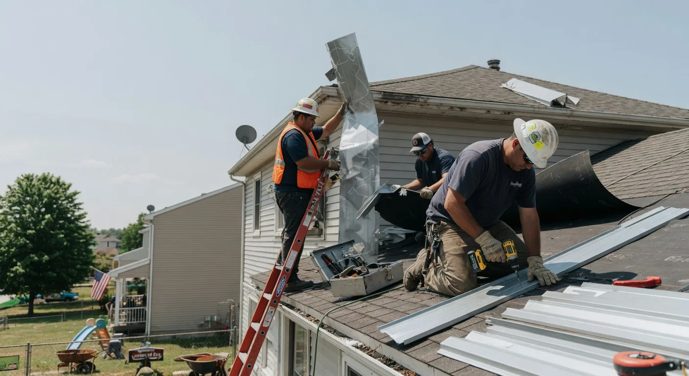 Storm Damage Metal Roof Repair in Lilesville, NC